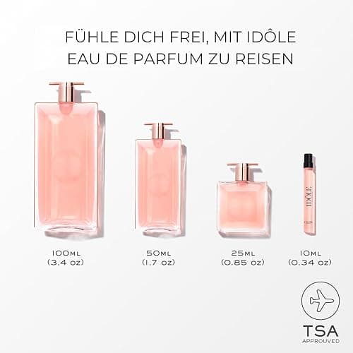 Lancôme Idôle Eau de Parfum, femininer, strahlender Duft mit Rose | Mit Jasmin und Chypre-Akkord, nachhaltig hergestellt, nachfüllbarer Flakon, für bewusste Eleganz im Alltag thumbnail 4