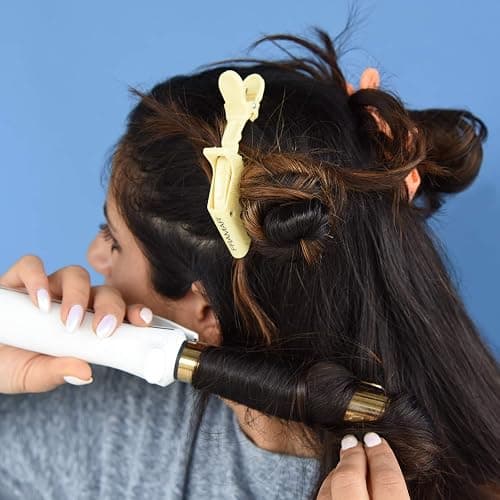 FRAMAR Pastel Alligator Hair Clips 10 Pack - Professional Styling Clips for Hair, Salon Quality Plastic Alligator Clips thumbnail 7