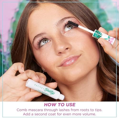 Petite 'n Pretty Fully Feathered Volumizing Mascara for Kids Tweens Teens thumbnail 3