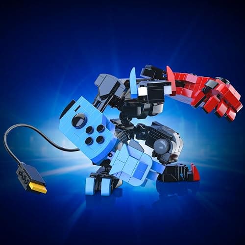 DRZYJ Building Block Set, Classic Game Controller Mech Robot Building Kit, Birthday Party Decorations Supplies, Gifts for Kids Adults (418 Pieces) thumbnail 4