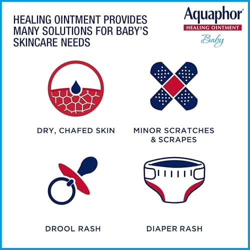 Aquaphor Baby Advanced Therapy Healing Ointment, Multipack, 3 x 3 OZ | Baby Skin Protectant with Petrolatum for Chapped or Dry Skin, Drool Rash and Diaper Rash, Hypoallergenic, Fragrance Free thumbnail 3