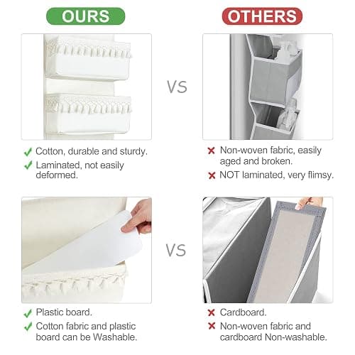 4 pocket over the door organizer  thumbnail 6