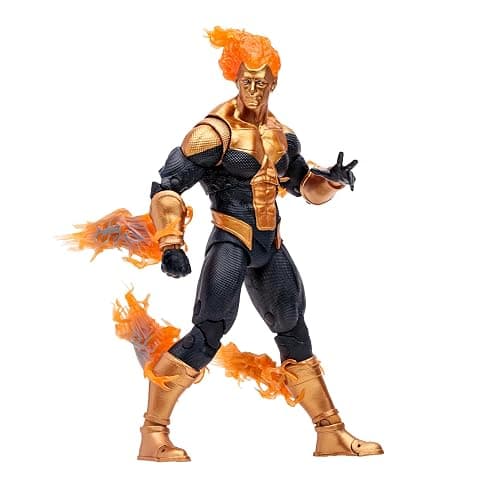 McFarlane Toys DC Multiverse Waverider (DC Classic) Gold Label 7 Inches Action Figure - Explore The Timestream with The Aged Booster Gold - Image 1