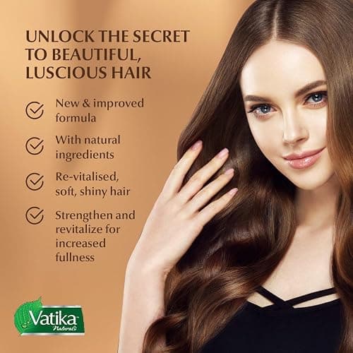 Dabur Vatika Deep Conditioning (Olive) Hair Mask (For Dry, Dull & Lifeless Hair) 500g thumbnail 5