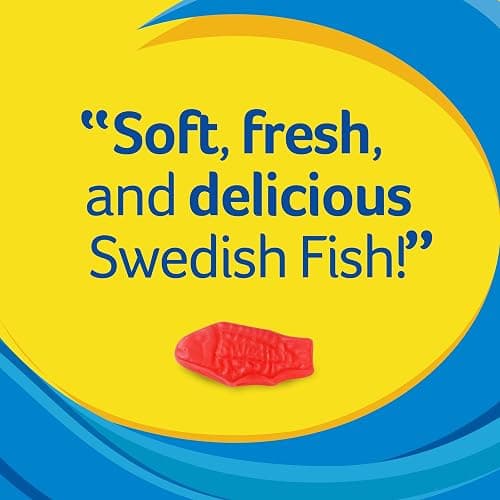 SWEDISH FISH Mini Soft & Chewy Candy, Bulk Candy, Family Size, 1.8 lb thumbnail 12