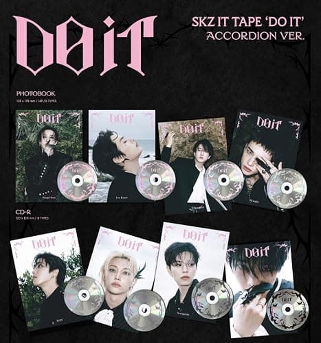 Stray-Kids - SKZ IT TAPE Do It Accordion version CD+Pre-Order Gift (Felix ver.) thumbnail 2