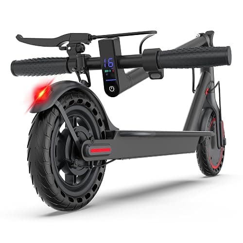 Electric Scooter for Adults & Teens, 350W Motor Up to 16 MPH, 12 Miles Range, 8.5" Honeycomb Tires, APP Control, Foldable E-Scooter with Dual Braking & LED Display, Lightweight Commuting Scooter - Image 1