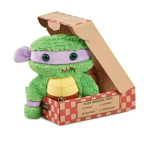 Fuggler toymonster Funny Ugly Monster Ninja Turtles Special Delivery Nickelodeon - Colección de Figuras de Peluche (Donatello), Verde thumbnail 3