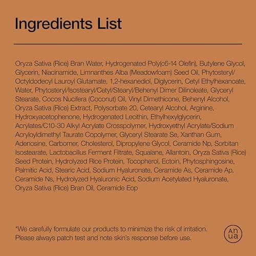 ANUA Rice 70 Intensive Moisturizing Milk, Lotion for Deep Hydration and Nourishing, Glowy Glass Skin, Rice Water, Niacinamide, Ceramides, Lightweight, Korean Skincare, 150ml/ 5.07 fl.oz. thumbnail 6