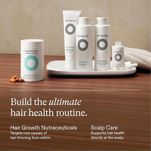 Nutrafol Women's Balance Hair Growth Supplements, Ages 45 and Up, Clinically Proven for Visibly Thicker Hair and Scalp Coverage, Dermatologist Recommended - 1 Month Supply thumbnail 9