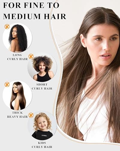 100% Boar Bristle Slick Back Hair Brush | Natural Peach Wood Handle | Restores Shine, Controls Frizz, Smooths Flyaways | Teasing Adds Volume Styling Tool | For Sleek Ponytails, Buns & Beard Grooming thumbnail 8