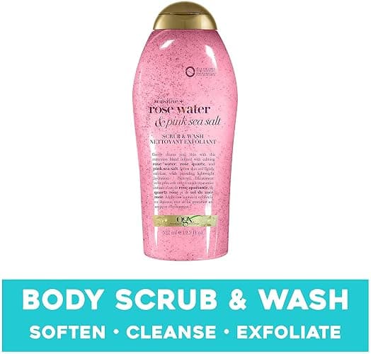 OGX Pink Sea Salt & Rosewater Body Wash & Scrub thumbnail 3