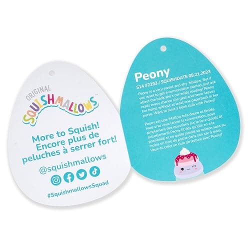 Squishmallows Original 14-Inch Peony Unicorn Pancakes with Whipped Cream - Official Jazwares Large Plush thumbnail 7