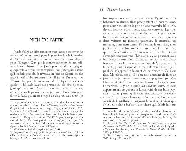 Manon Lescaut – Bac de français 2025 – Parcours : personnages en marge, plaisirs du romanesque thumbnail 5