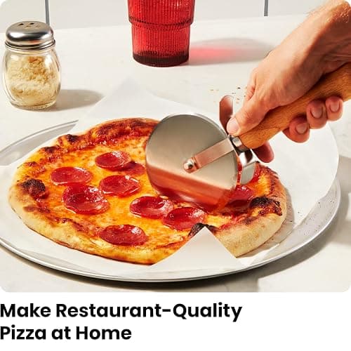 CHEFMAN Indoor Pizza Oven - Makes 12 Inch Pizzas in Minutes, Heats up to 800°F - Countertop Electric Pizza Maker with 5 Touchscreen Presets, Pizza Stone and Peel Included - Stainless Black thumbnail 2