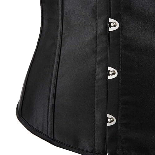 WLFFW Corsetto Donna Corpetto Sottoseno Eleganti Satin thumbnail 4