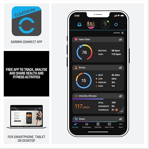 Garmin Forerunner 165 Music GPS 43mm Running Smartwatch, Lightweight, AMOLED Touchscreen, Advanced Training & Insights, Safety & Tracking Features, up to 11 days Battery Life, Whitestone thumbnail 5