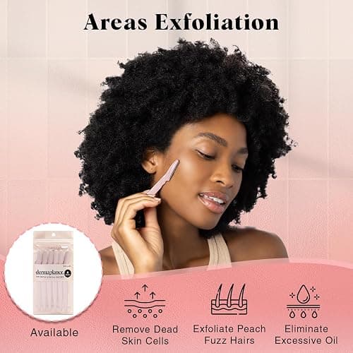 Kitsch Dermaplaning Bundle – Hydrating Dermaplane Oil & 12pc Dermaplane Blush Razors for Smooth, Glowing Skin thumbnail 9