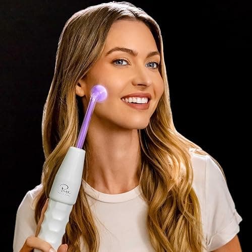 Pure Daily Care NuDerma Clinical Portable Skin Therapy Wand, Machine with 6 Fusion Neon + Argon Wands – Anti Aging - Clarifying - Skin Tightening & Radiance - Wrinkle Reducing thumbnail 5