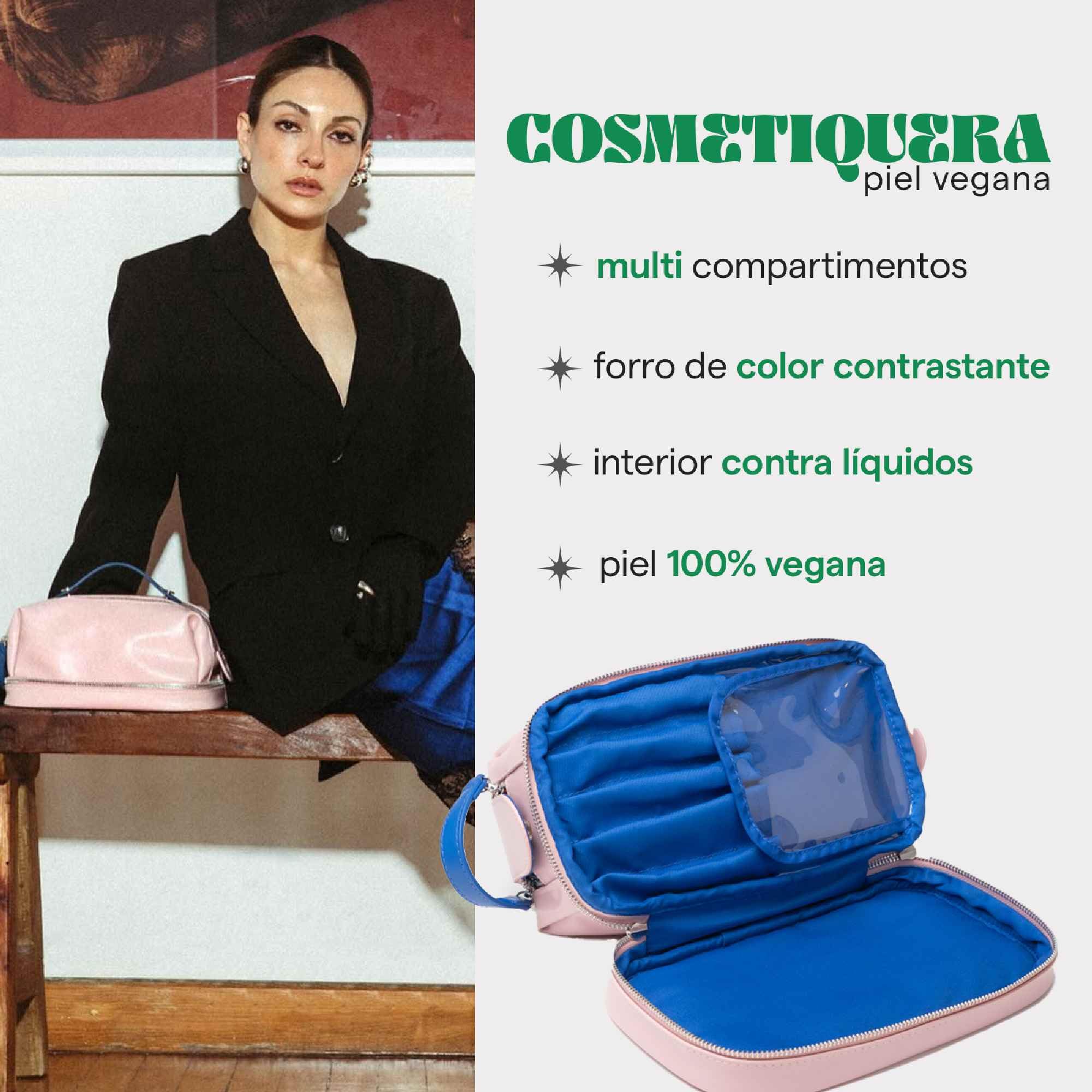 SARELLY, Cosmetiquera para Maquillaje, Ideal para Brochas de Maquillaje, Sarelly Creativo Lab, Color Rosa thumbnail 3