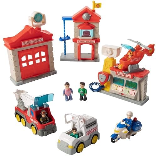 Fat Brain Toys Fire Station Playset thumbnail 3