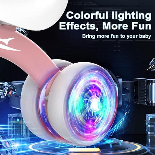 Colorful Lighting Baby Balance Bike Toys for 1 Year Old Girl Gifts, 10-36 Month Toddler Balance Bike, No Pedal 4 Silence Wheels & Soft Seat Pre-School First Riding on Toys, 1st Birthday Gifts. thumbnail 3