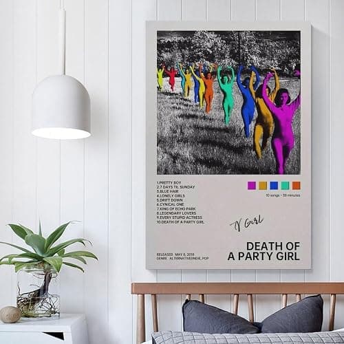 H8MZQ4X2KLP TV Girl Death of A Party Girl Canvas Poster Bedroom Decoration Landscape Office Valentine's Birthday Unframe-style08x12inch(20x30cm) thumbnail 5