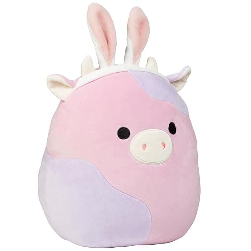 Squishmallows 10" Purple Cow & 12" Bunnycorn 2-Squish Value Pack - Get Two Jumbo Official Jazwares Plush for Less - Collectible Soft & Squishy Stuffed Animal Toy Gift Set for Kids, Girls & Boys thumbnail 2