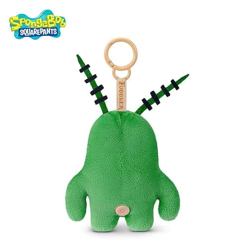 Fuggler SpongeBob 5-Inch Plush Keyring by ZURU, Funny Ugly Monster Bag Clip-on Stuffed Animal, Multiple Characters Available thumbnail 3