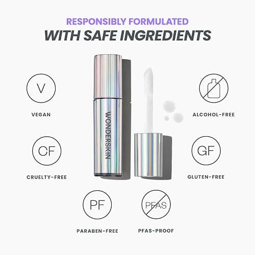 Wonderskin Lip Plumper Gloss - Lip Relapse Plumping Gloss for Fuller-Looking Hydrating, Non-Sticky High-Shine Finish thumbnail 7