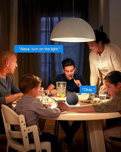 Smart Light Switch with Bluetooth Remote, Single Pole One-Way WiFi Wall Switch, Smart Life App & Voice Control, Compatible with Alexa & Google Assistant, Neutral Wire Required, No Hub Needed thumbnail 4