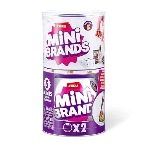 Mini Brands Series 5 (2 Pack) by ZURU Amazon Exclusive Mini Collectibles Full of Surprises, Mystery Minis and Accessories to Collect thumbnail 3