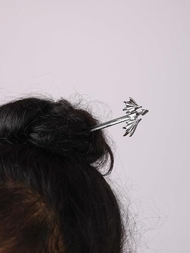 💜💜HAQUIL Dragon Wing Hair Stick, Vintage Viking Jewelry Clip Minimalist Hair Accessories for Women thumbnail 3