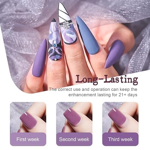 JODSONE Gel Nail Polish Starter Set 100 Pieces Multi-color Gel Nail Polish Nail Salon Home Use In Shine thumbnail 6