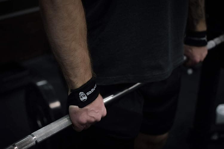 Gymreapers Lifting Wrist Straps for Weightlifting, Bodybuilding, Powerlifting, Strength Training, & Deadlifts - Padded Neoprene with 18 inch Cotton thumbnail 5