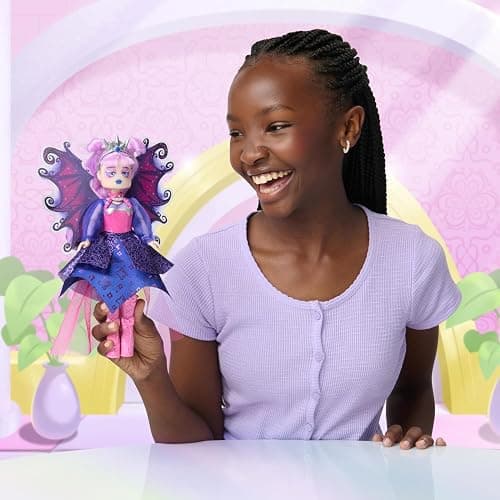 Royale High 9” Fashion Doll - Dark Fairy, Wave 1, Series 1 Doll - Fairy Journal, Comb, and Virtual Item Code Included - Ages 5+ thumbnail 2