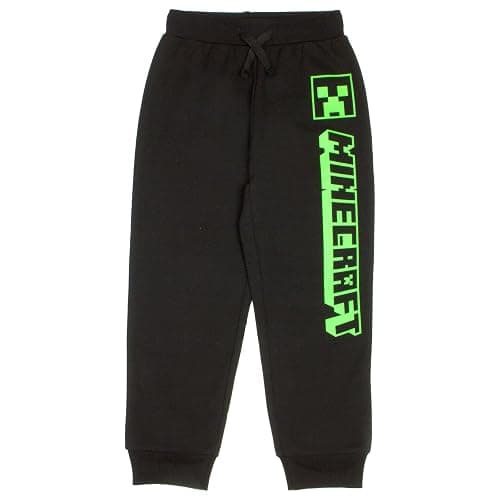 Minecraft Creeper Graphic 2-Piece Set - Boys Fleece Pullover Hoodie & Jogger Pants 2-Pack Bundle Set for Kids and Toddlers thumbnail 4