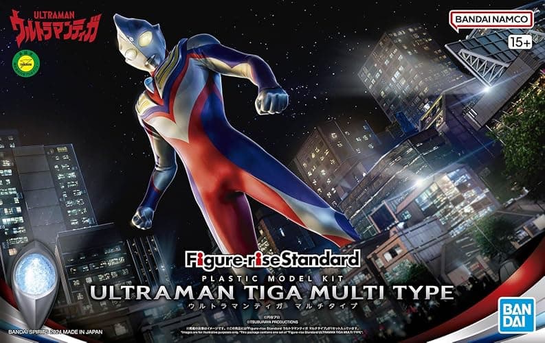Bandai Hobby - Ultraman - Ultraman Tiga Multi Type Figure-Rise Standard Model Kit thumbnail 9