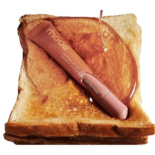 Rhode Peptide Lip Tint, Sheer Color and Hydrating Finish, 3 fl oz, 10ml (Toast) - Toast thumbnail 6