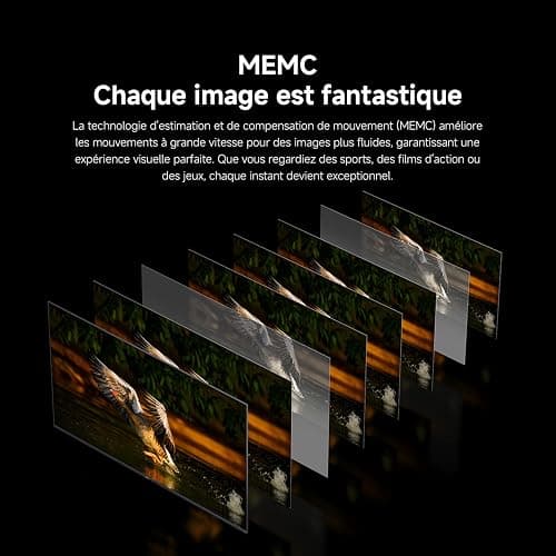 XIAOMI TV F 65, 165 cm (65 Pouces), 4K UHD, Smart TV, Fire TV, Contrôle Vocal Alexa, HDR10, MEMC, Mode Game Boost 120Hz, 2Go+32Go, Compatible avec AirPlay thumbnail 5