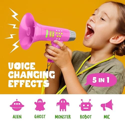 Mini Explorer Voice Changer for Girls - Kids Gifts for Kids Ages 3 4 5 6 7 8 Year Old Girl Birthday Gifts - Gifts for 4 Year Old Girl - Toddler Toys - Gift Ideas - Toys for Age 4-5 5-7 6-8 Years thumbnail 3