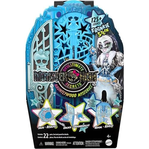 Monster High Skulltimate Secrets Doll and Accessories Set, Hauntlywood Mysteries Frankie Stein with Reveal Closet & 19+ Glam Surprises Like Doll Clothes thumbnail 3