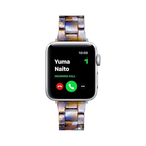 BINLUN Compatible avec Bracelet Apple Watch 44mm 45mm 46mm 49mm 38mm 40mm 41mm 42mm pour Femme Homme Band pour iWatch Séries 10 9 8 7 6 5 4 3 2 1 Ultra SE pour Apple Watch Band en Résine Léger Stylé thumbnail 8