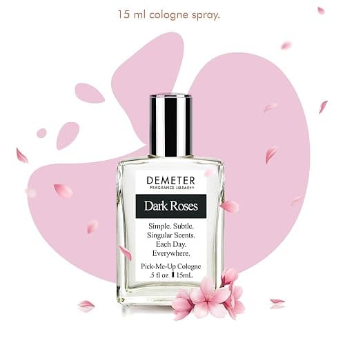 DEMETER Fragrance's Dark Flowers Humongous Miniature Set of 4 - Witching Hour - Dark Roses - Vampire Blooms - Transfixed - Perfume Sampler Set for Women thumbnail 3
