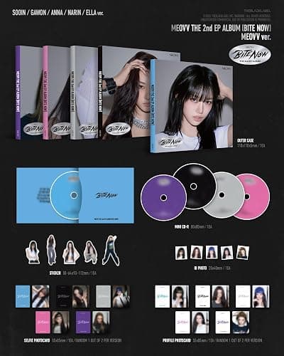 MEOVV BITE NOW [MEOVV Ver.] 2nd EP Album (NARIN Ver.) thumbnail 2