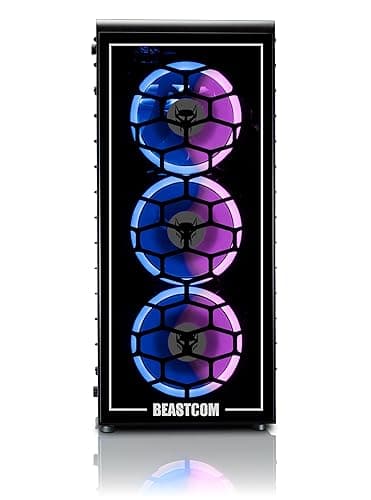 BEASTCOM Q5 Pro Gaming PC | AMD Ryzen 5 4500 6X 3,60GHz 12 Threads | NVIDIA RTX 3050 4GB | 32GB RAM | 1TB NVMe SSD | HDMI | WiFi 5 | Windows 11 Pro - RTX 3050 - 1TB NVMe SSD - Ryzen 4500 thumbnail 2