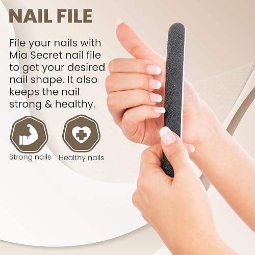 Mia Secret Acrylic Nail Kit - Beginner's Set With Pink & Clear Acrylic Powder - Complete Starter Kit thumbnail 5