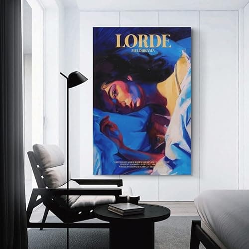 Melodrama by Lorde Posters & Prints on Canvas Wall Art Poster for Room Decor Unframe:16x24inch(40x60cm) thumbnail 3