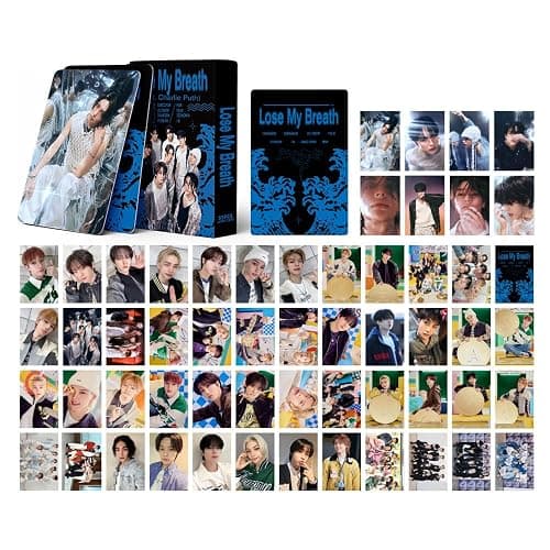 eTel Like 5 Pack/275 Pcs Stray Kids New Lomo Card Photocards Greeting Card with Postcards Box thumbnail 6