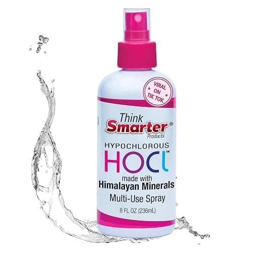 Think Smarter Products HOCL All-Purpose Cleaner with Hypochlorous Acid, All-Natural Surface Cleaner, & Skin Hydrator 8fl oz Clear Spray - Image 1